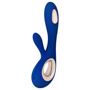 LELO Soraya Wave - nabíjací, s ramenom, stimulujúci vibračný (modrý)