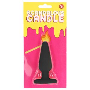 Scandalous - čierna sviečka (50g)