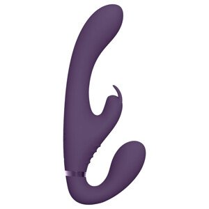 Vive Suki - nasadzovací vibrátor bez popruhu (fialová)