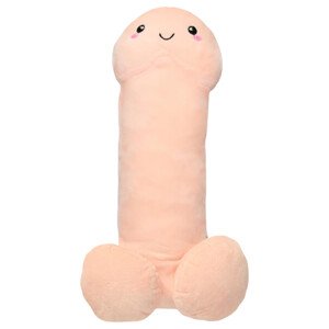 Plyšový objímateľný penis - 60cm (prírodný)
