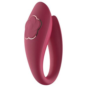 Raytech Rose - nabíjateľný, vodotesný párový vibrátor (červený)