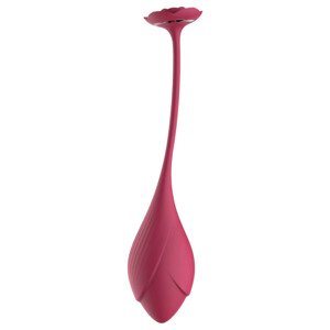 Raytech Rose - bezdrôtové vibračné vajíčko, červené
