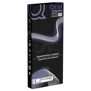 Uniq - bezlatexový orálny kondóm (3ks)