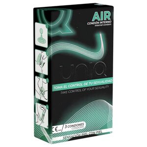 Uniq Air - tenká dámske kondómy (3ks)