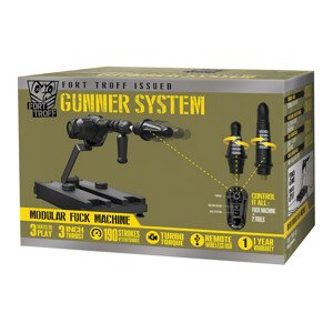 Doc Johnson Gunner System - sex stroj (čierny)