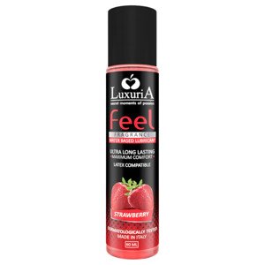 LuxuriA Feel Strawberry - lubrikant na vodnej báze - jahoda (60ml)