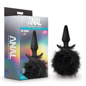 Anal záskok s chvostom (čierny)