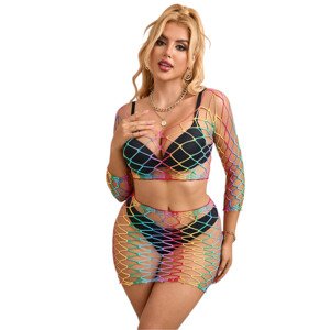 Subblime 952440 - dúhový sieťovaný set - S-L
