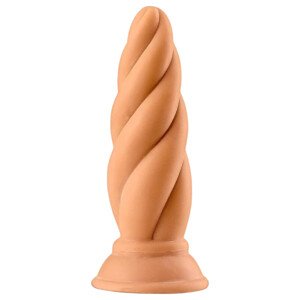 Max & Co Felix - skrutkový análny kolík - 15cm (prírodný)