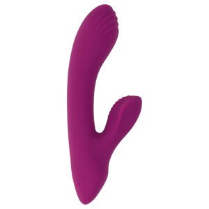 Playboy Bitty Bunny - nabíjací vibrátor s klitorskem (ružový)