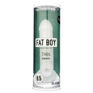 Fat Boy Thin - penisový návlek (17cm) - biely