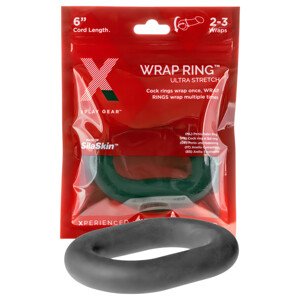 Perfect Fit Ultra Wrap 6 - hrubý erekčný krúžok - čierny (15cm)