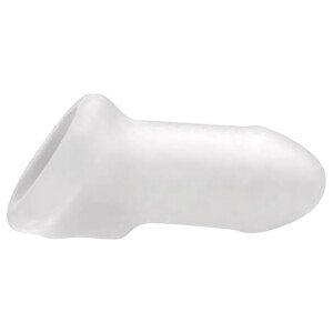 Fat Boy Thin - penisový návlek (10 cm) - biely
