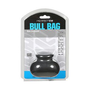 Perfect Fit Bull Bag - semenný vak a roztiahovač (čierny)
