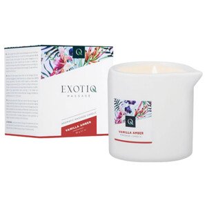 Exotiq - masážna sviečka - vanilka-amber (60g)