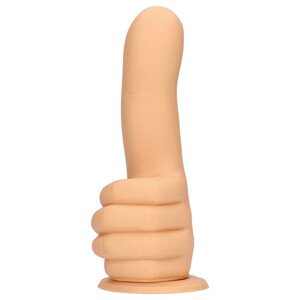 S-Line - palcový dildo (naturálny)