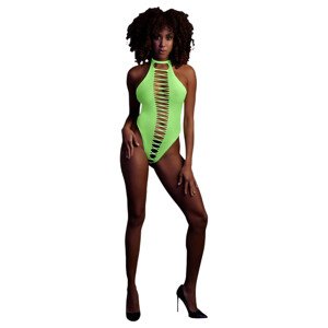 Ouch! - fosforeskujúce otvorené body (neonová zelená)