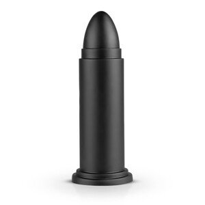 BUTTR 10 Punder - prísavkový veľký dildo (čierne)