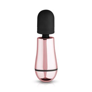 Rosy Gold Mini Wand - nabíjateľný masážny vibrátor (rosegold)