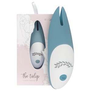 Bloom Tulip - nabíjacie silikónové dráždidlo klitorisu (tyrkysové)