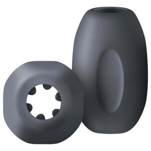 Boners Get Rock Hard - cestovný masturbátor (sivý)