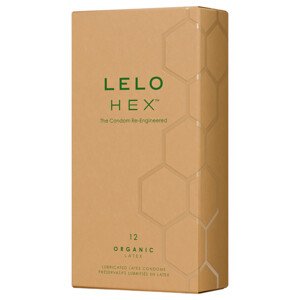 LELO Hex Organic - kondóm pre potenciu (12 ks)