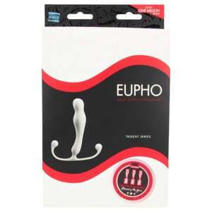Aneros Eupho Trident - prostata dildó (biely)