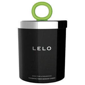 LELO masážna sviečka - vlnitá hruška a céder (150g)