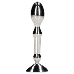 Aneros Tempo - oceľový análny dildo (strieborný)