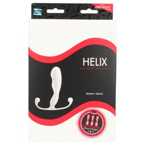 Aneros Trident Helix - biely prostatický dildó