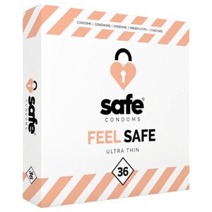 SAFE Feel Safe - tenké kondómy (36ks)