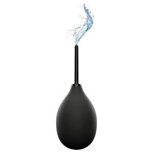 Perfect Fit Ergoflo Impulse - análny a intímny sprchovač (čierny)