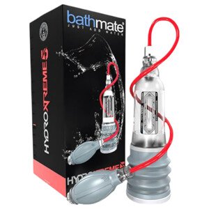 Súprava BathMate Xtreme Hydromax 5 - priehľadná hydropumpa.