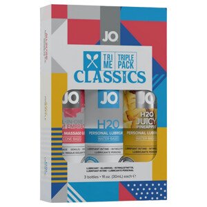 JO System Classics - sada lubrikantov (3x30ml)