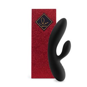 FEELZTOYS Lea - nabíjací G-bod vibrátor (čierny)