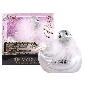 My Duckie Paris 2.0 - klitoris vibrátor (strieborný)