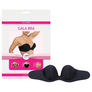 Bye Bra Gala B - skrytá Push-up podprsenka (čierna)