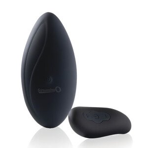 Screaming Panty - akumulátorový, rádiový klitorálny vibrátor (čierny)