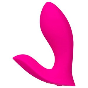 LOVENSE Flexer Panty - nabíjateľný 2v1 vibrátor (ružový)