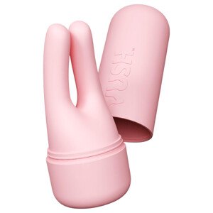 Vush Pop Swish - nabíjateľný, vodotesný stimulátor klitorisu (ružový)