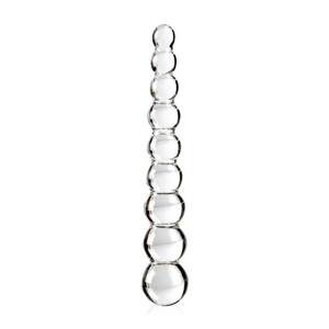 Icicles No. 2 - Crystal Glass Pleasure Sphere (Clear)