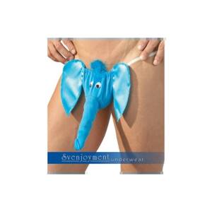 Elephant Thong - Blue (S-L)