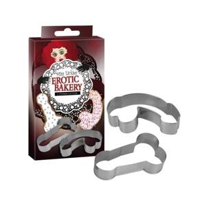 Novelty Cookie Cutter Set - Penis Shaped (2 pieces)