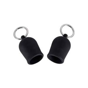 Black Velvet - Metal Ring Nipple Enhancer (Black)