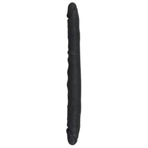 Bad Kitty - silicone double dildo (black)