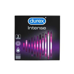 Durex Intense - Ribbed & Dotted Condoms (3 Pack)