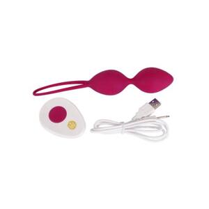 Lust - Rechargeable Wireless Vibrating Kegel Ball (Blackberry)