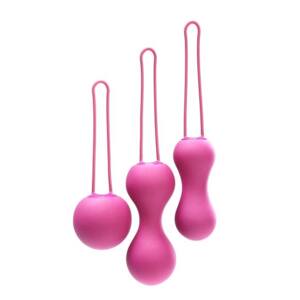 Je Joue Ami - 3-Piece Kegel Ball Set (Pink)