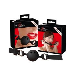 Bad Kitty - small silicone gag (black)