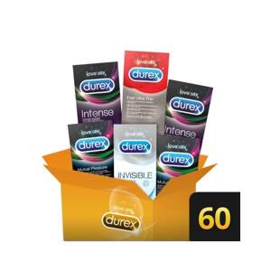 Durex Premium - Extra Pleasure Condom Pack (60 pcs)